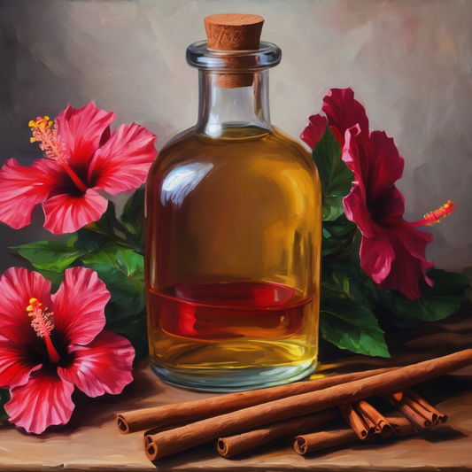 Hibiscus & Rose Tincture by Sacral Healing Garden