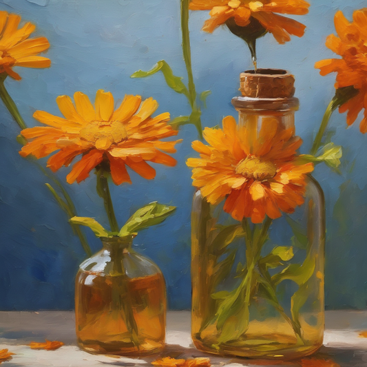 Calendula Tincture by Sacral Healing Garden