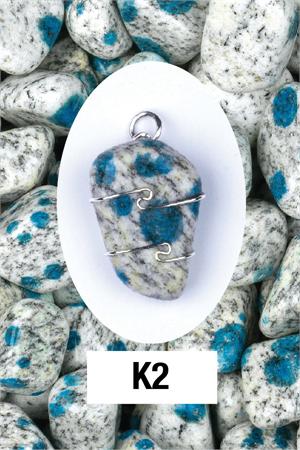 K2 Wire Wrap Pendant