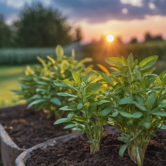 Rosemary Leaf & Basil Capsules by Sacral Healing Garden